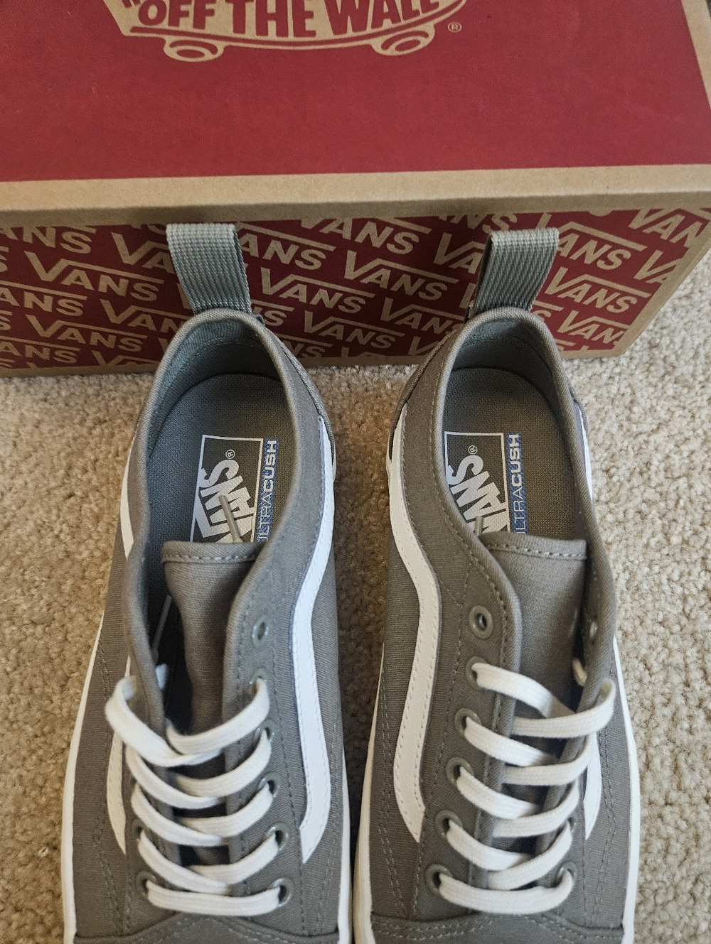 Vans Wafflecup Overland Trek Canvas Sneakers Women's 9 Men's 7.5 Gray/Olive New - Picture 3 of 13